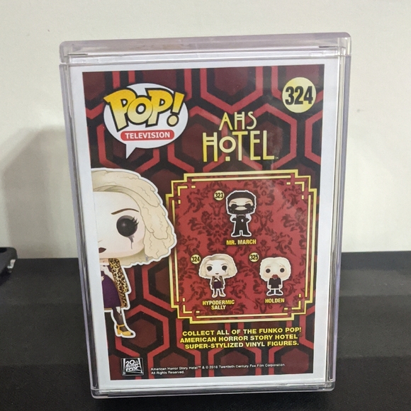 Funko Pop AHS Hypodermic Sally with Blonde Hair and Purple Outfit - Picture 3 of 4